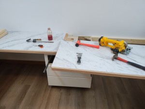 Office Cabinets and Countertop light 3 
