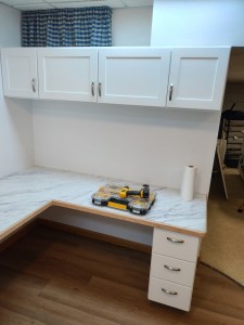 Office Cabinets and Countertop light 7 